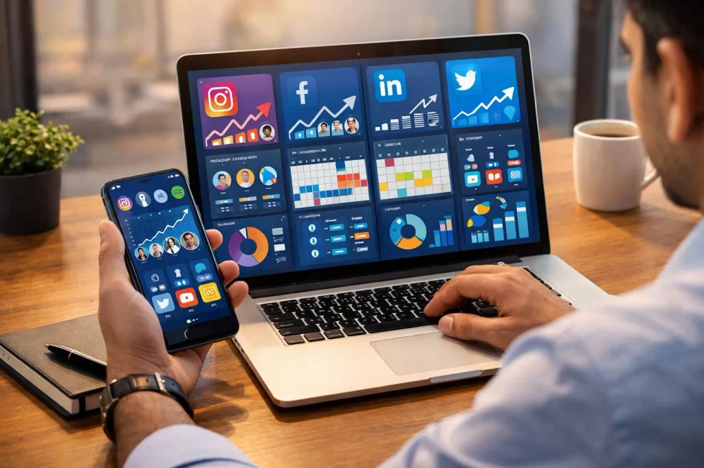 Social media marketing campaign and audience engagement