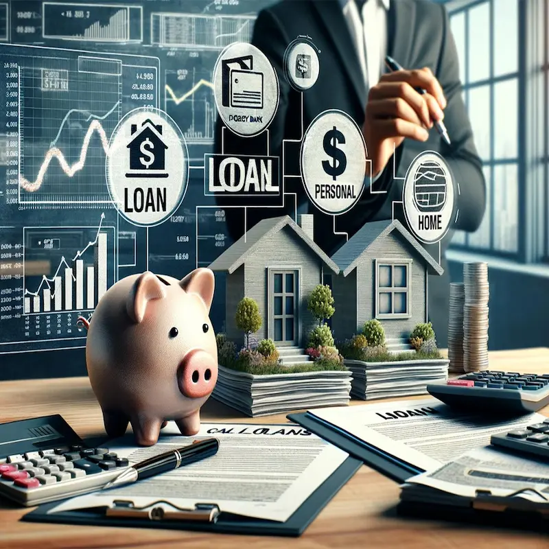 Financial liabilities loans mortgages credit cards and debt