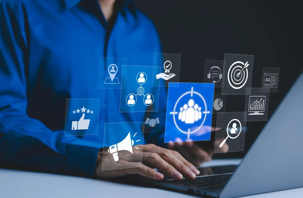 Digital marketing targeting the right online audience