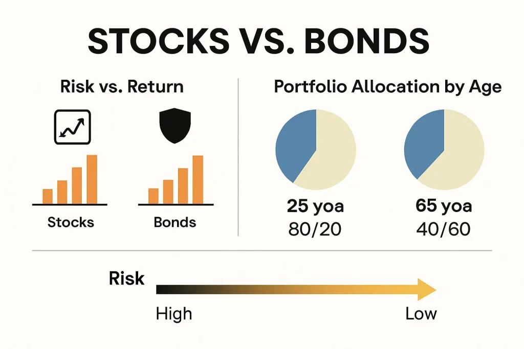 Balance between investment risk and potential return