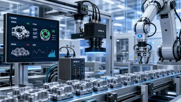 Narrow AI automating quality inspection with human oversight