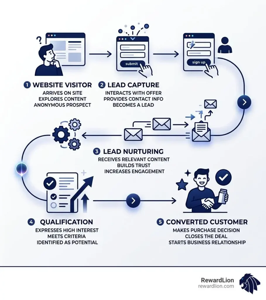 Digital marketing generating qualified leads for a business