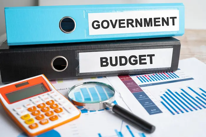 Scope of public finance covering taxation, budgeting, public expenditure, and debt management.